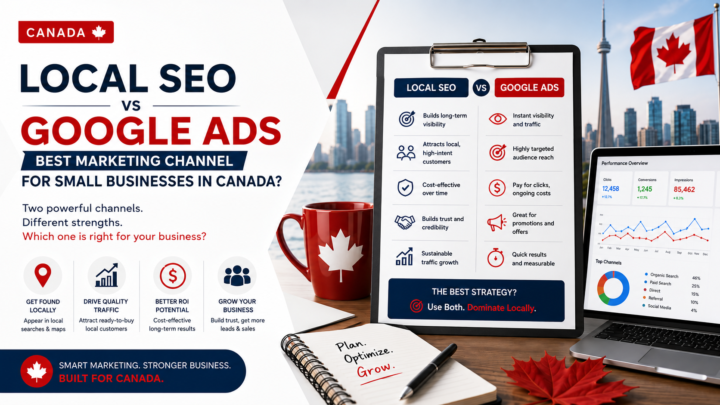 Local SEO vs Google Ads: Best Marketing Channel for Small Businesses in Canada?