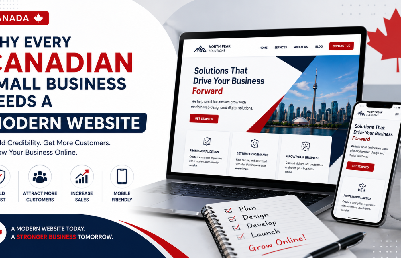 Why Every Canadian Small Business Needs a Modern Website