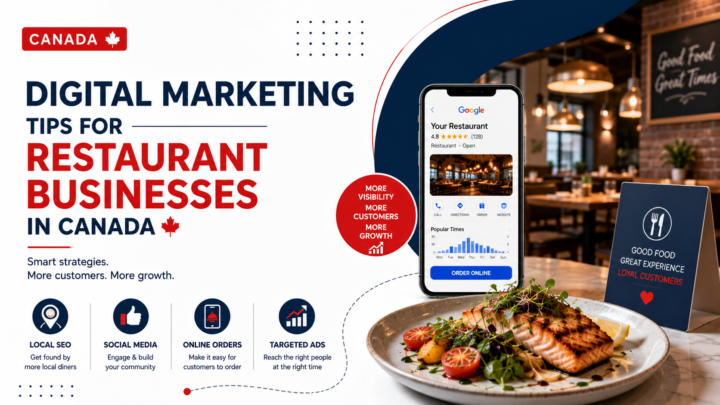 Digital Marketing Tips for Restaurant Businesses in Canada