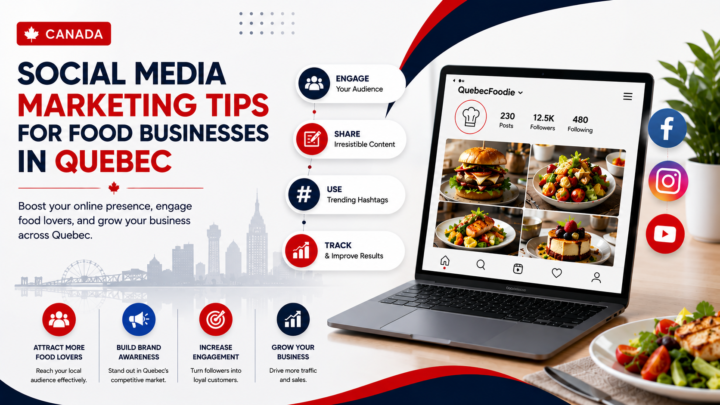 Social Media Marketing Tips for Food Businesses in Quebec 
