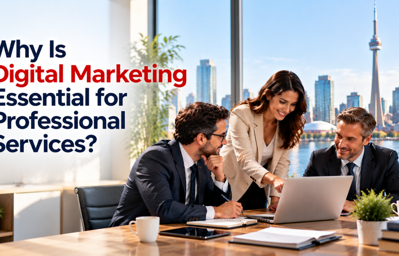 DMLink Blog Banner Why Digital Marketing Essential for Professional Services